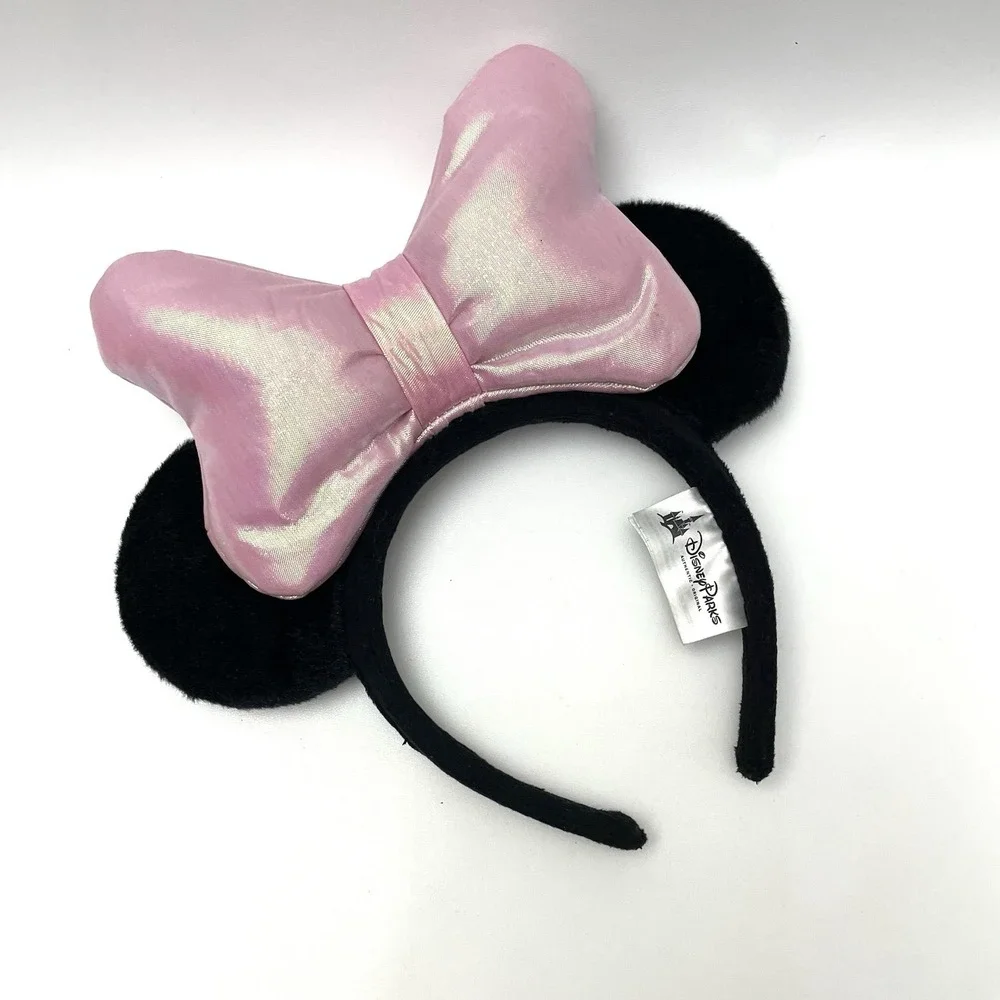 Disney's Minnie Mouse Pink Puffy Bow Disney‎ Parks Light up Headband